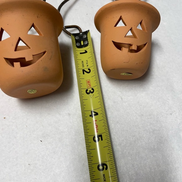 Set of Three Pumpkin Candle Holders - Picture 7 of 7